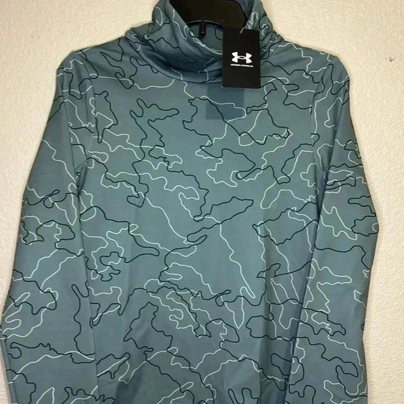 Under Armour Funnel High Neck Cold Weather Loose Fit Top - Picture 3 of 6